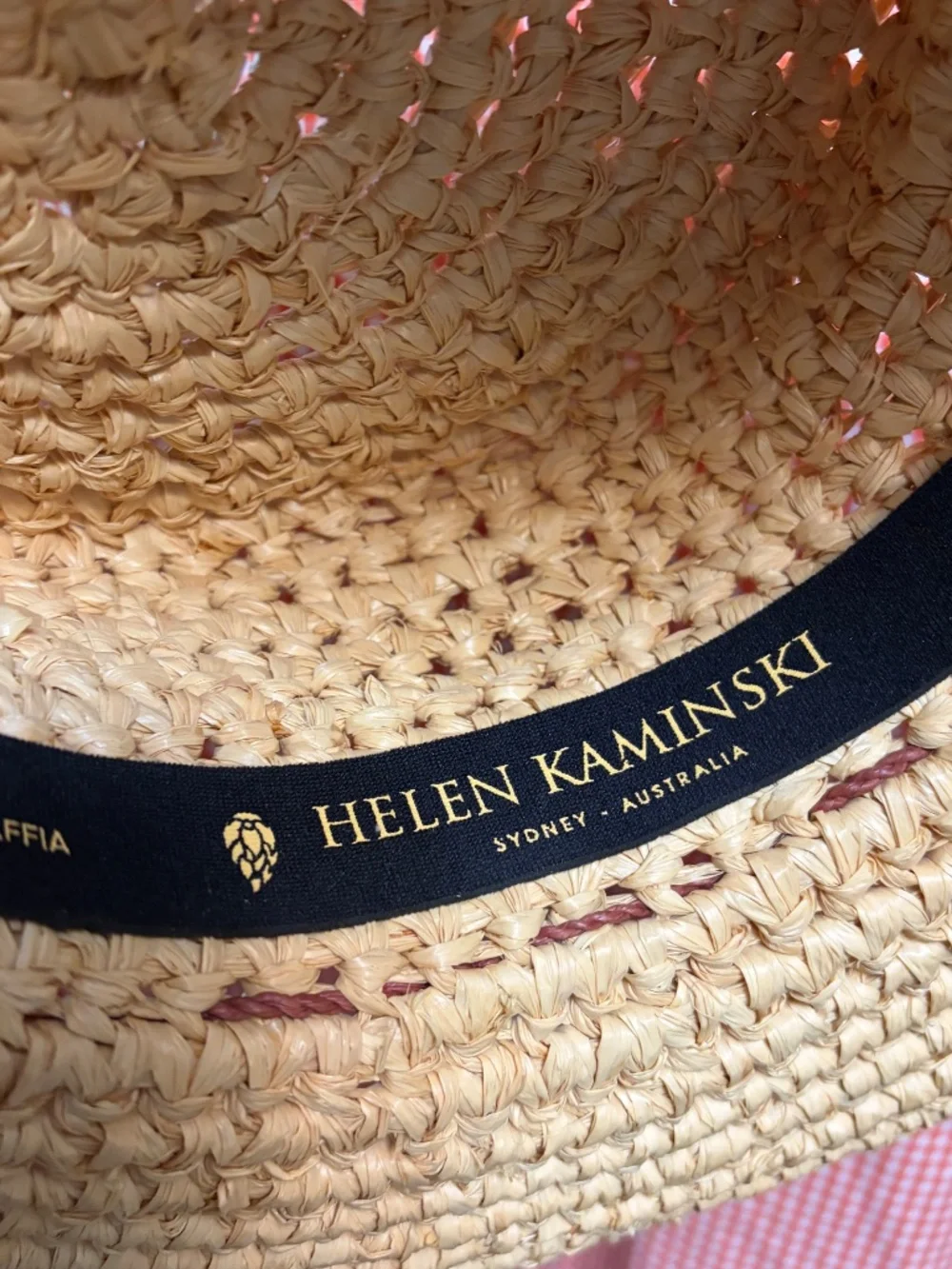 Helen Kaminski Natu Avalon Raffia Hand Made Provence Women's Sun Hat NWOT